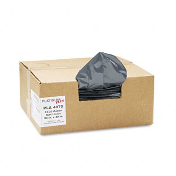 Vortex Can Liner- Super Hexene Resin 31-33 gal- 1.35mil- 40 x 33- 100/Carton, 100PK VO884323 - main